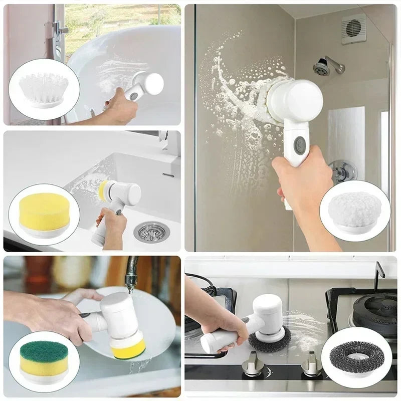Cordless Spin Scrubber