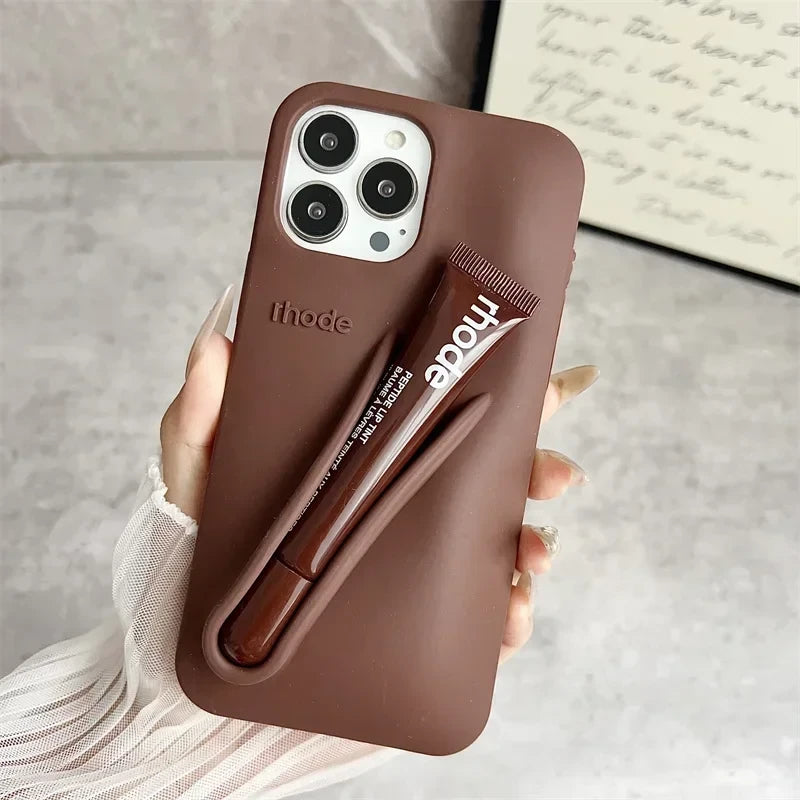 Lemontini Lip Gloss Silicone Case
